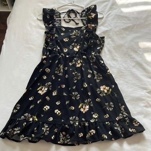Wild Fable Target XS Floral Ruffle Dress